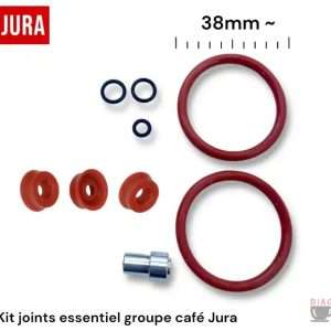 Kit joints Jura essentiel groupe café & vanne - Piston Ø38