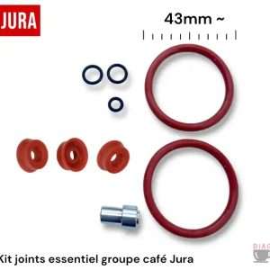 Kit joints Jura essentiel groupe café & vanne - piston Ø42